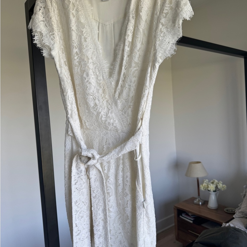 Diane Von Furstenberg lace romper